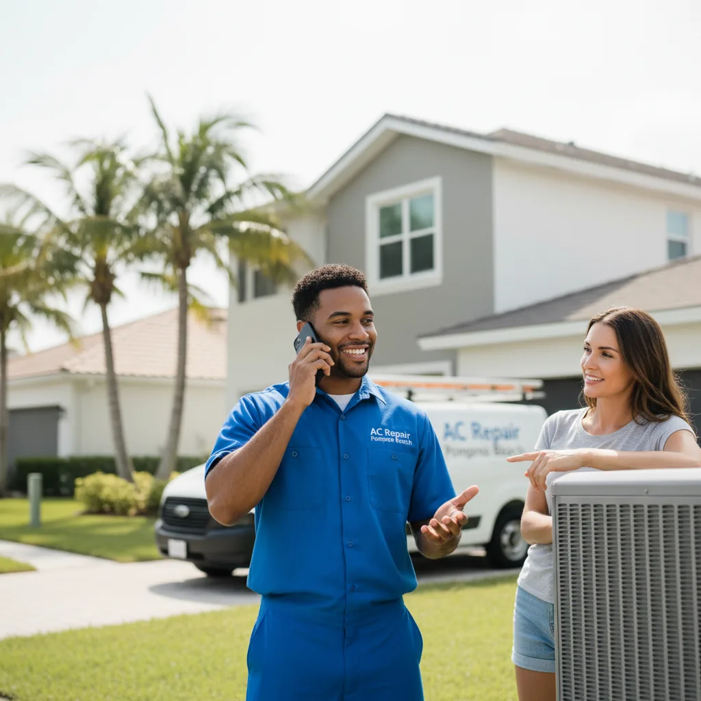 AC Repair Pompano Beach customer support in Rochelle